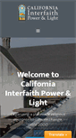 Mobile Screenshot of interfaithpower.org